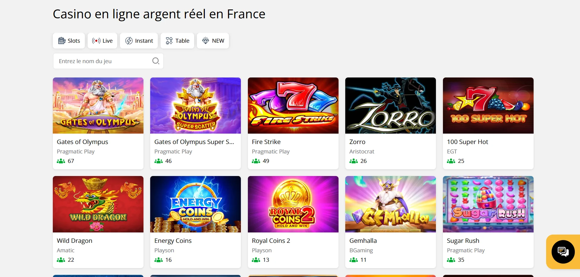 Ile De Casino casino jeux